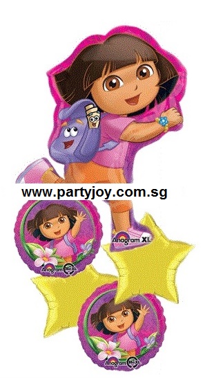 Dora the Explorer HBD Balloon Package